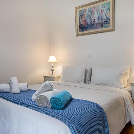 Dimitra Apartment With Private Pool And Sea View -The Ground Floor Of A Two Storey Building Daratsos Bagian luar foto